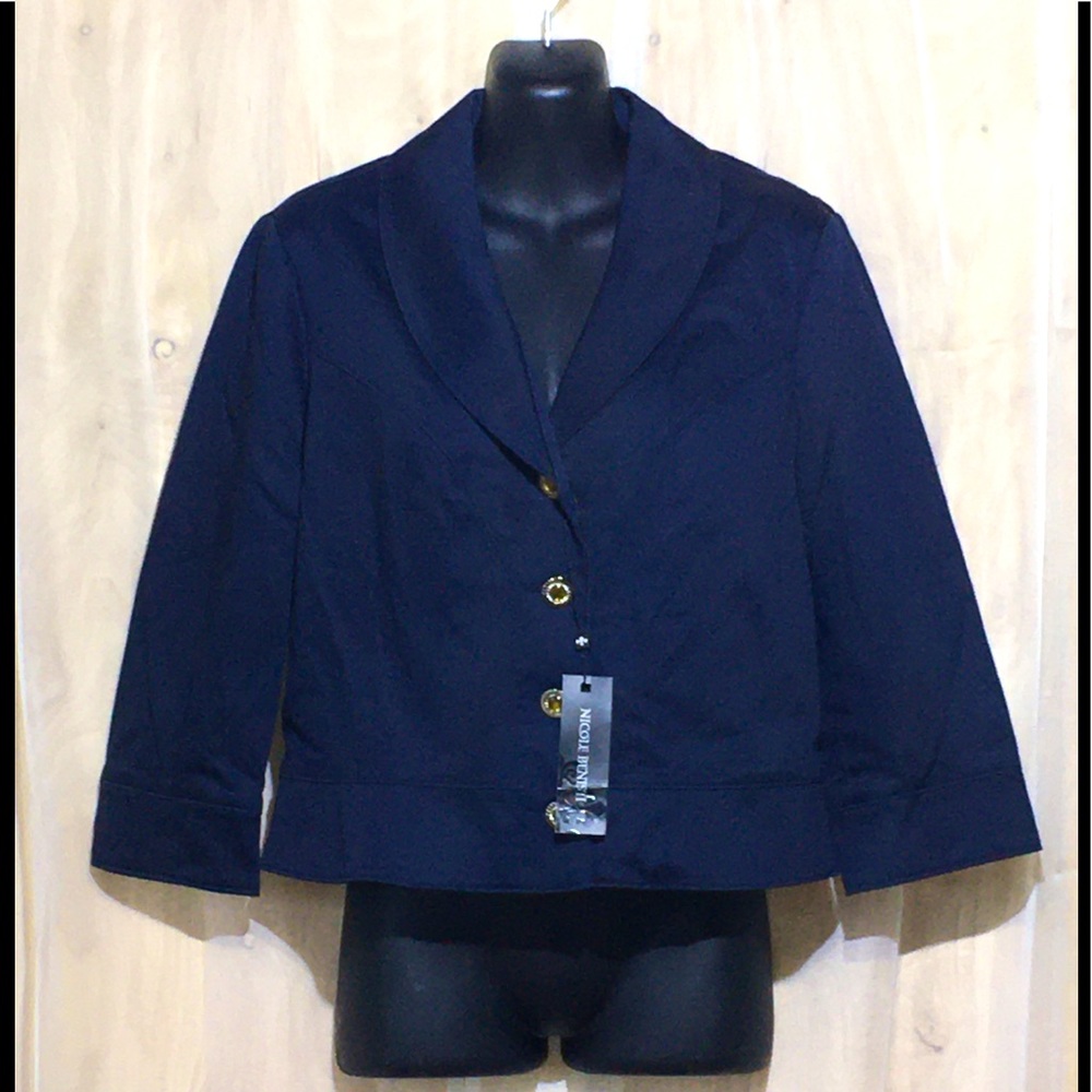 NWT Nicole Benisti women’s blazer size 8